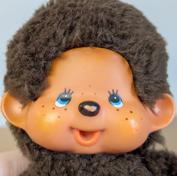 Vintage Monchhichi Thumb Sucking Monkey Duo (Flaws) - Picture 14 of 16